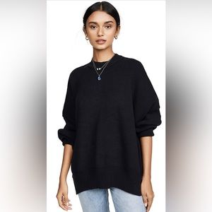 Free People Easy Street Tunic Black Size S